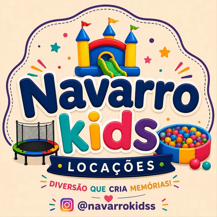 Logo da Navarro Kids Locações